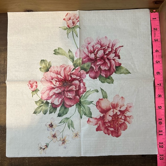 Spring Flower Paper Napkins - Picture 5 of 5